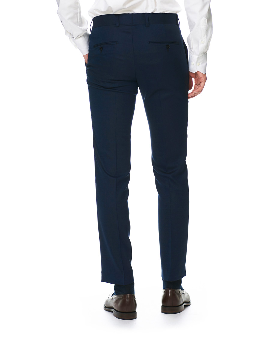 Herre | Bukser | Tiger of Sweden | Gordon Wool Stretch Trousers Country Blue