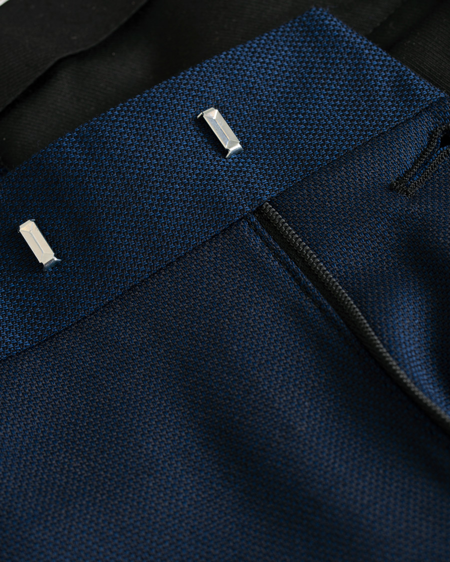 Herre | Bukser | Tiger of Sweden | Gordon Wool Stretch Trousers Country Blue