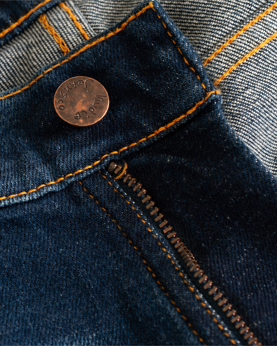 Herre | Jeans | Nudie Jeans | Lean Dean Organic Jeans Dark Deep Worn