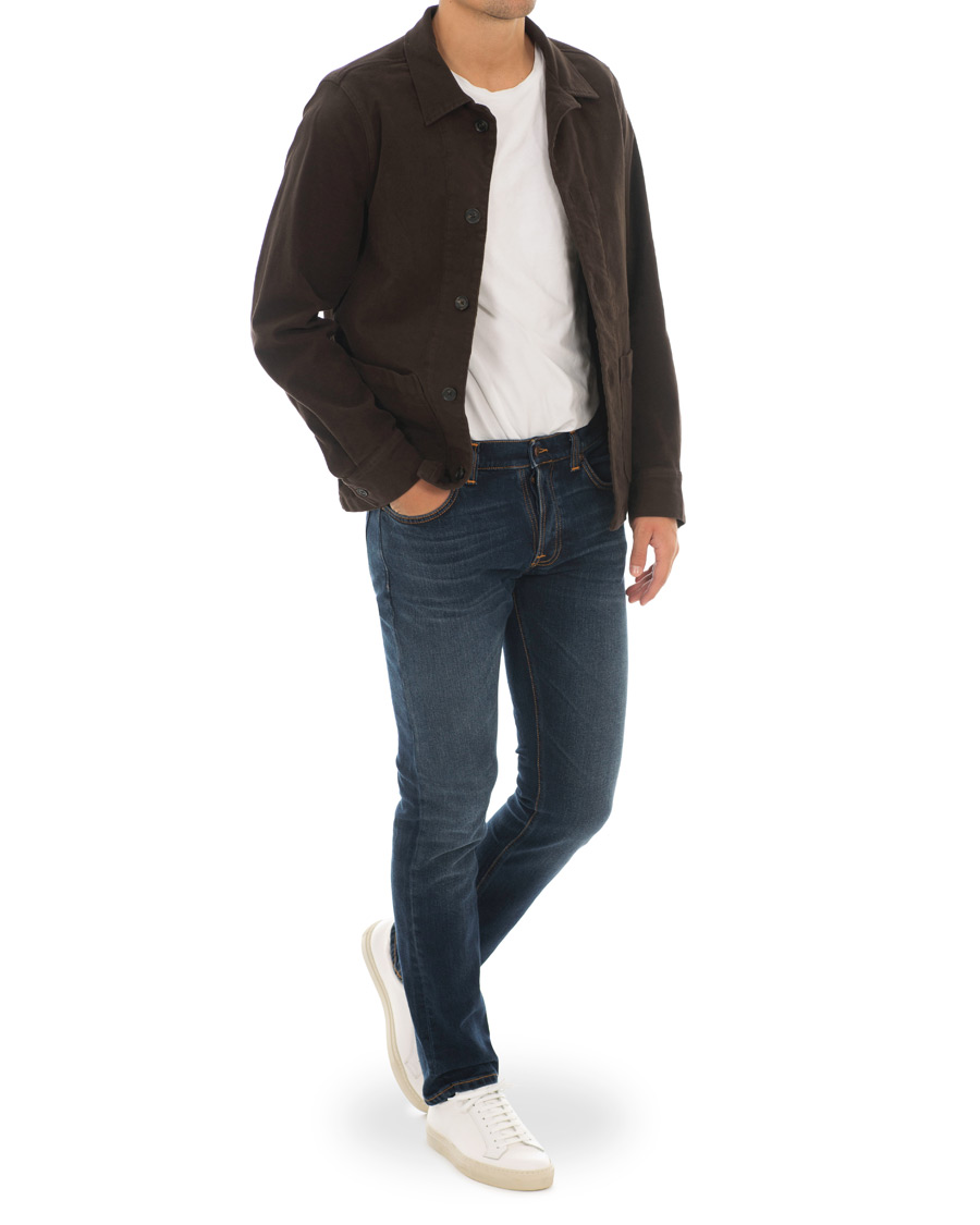 Herre | Jeans | Nudie Jeans | Grim Tim Organic Jeans Ink Navy