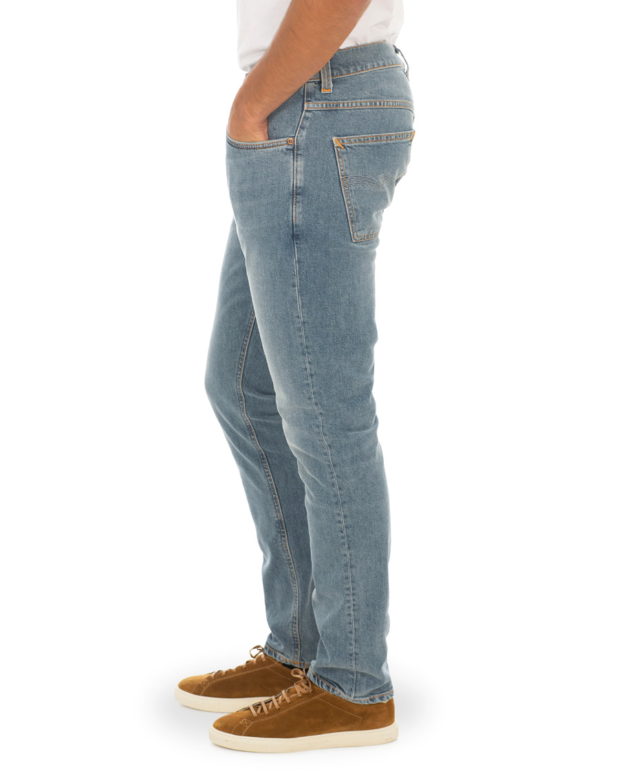 Herre | Jeans | Nudie Jeans | Lean Dean Organic Jeans Mid Stone Comfort