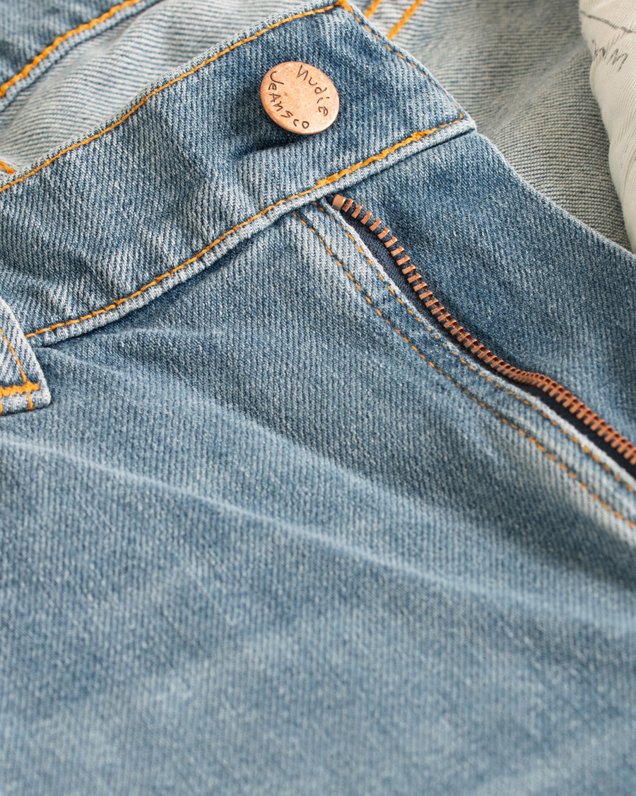 Herre | Jeans | Nudie Jeans | Lean Dean Organic Jeans Mid Stone Comfort