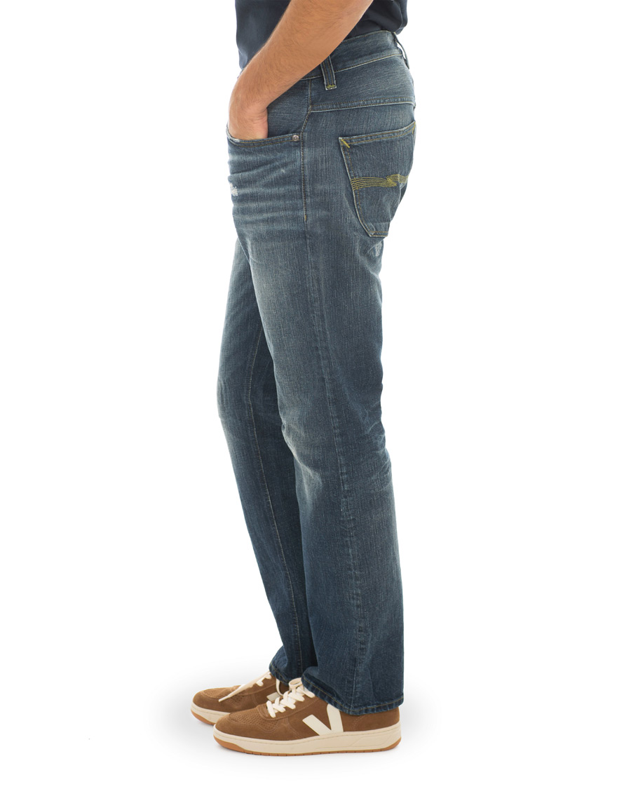 Herre | Jeans | Nudie Jeans | Green Collection Sleepy Sixten Jeans Authentic Green