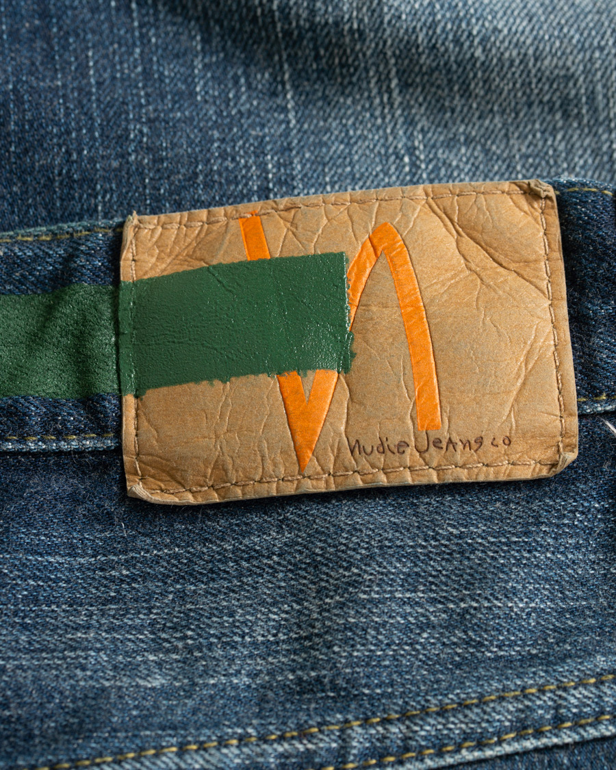 Herre | Jeans | Nudie Jeans | Green Collection Sleepy Sixten Jeans Authentic Green