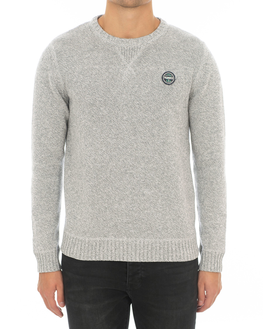 Herre | Trøjer | Morris | Mclaren Oneck Grey Melange