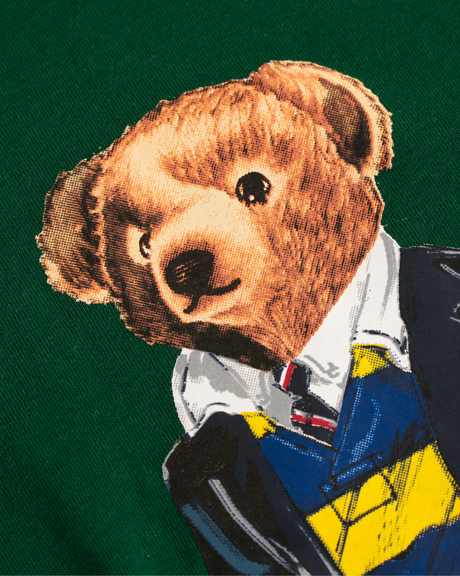 Herre | T-Shirts | Polo Ralph Lauren | Printed Bear Crew Neck Tee New Forest