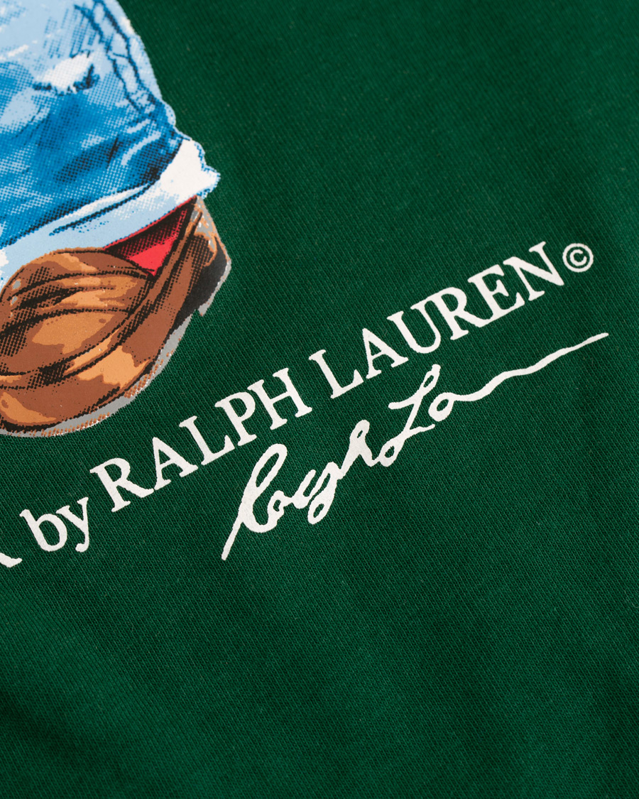 Herre | T-Shirts | Polo Ralph Lauren | Printed Bear Crew Neck Tee New Forest