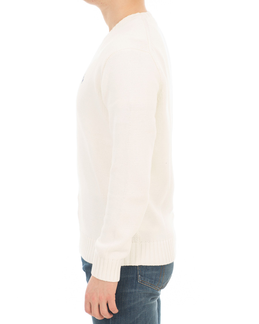 Herre | Trøjer | Polo Ralph Lauren | Crisby Cotton Crew Neck White