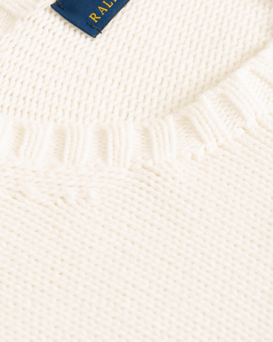 Herre | Trøjer | Polo Ralph Lauren | Crisby Cotton Crew Neck White