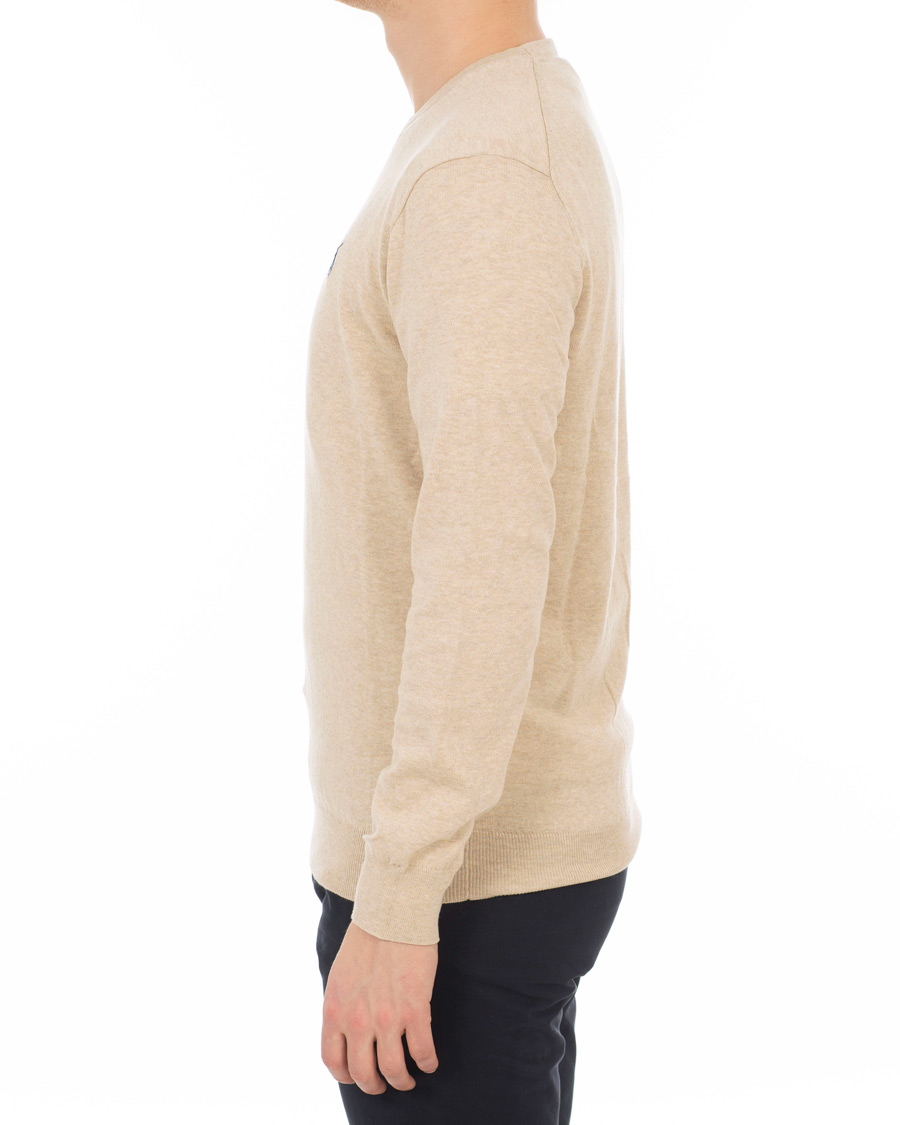 Herre | Trøjer | Polo Ralph Lauren | Pima Cotton Crew Neck Pullover Sand Heather