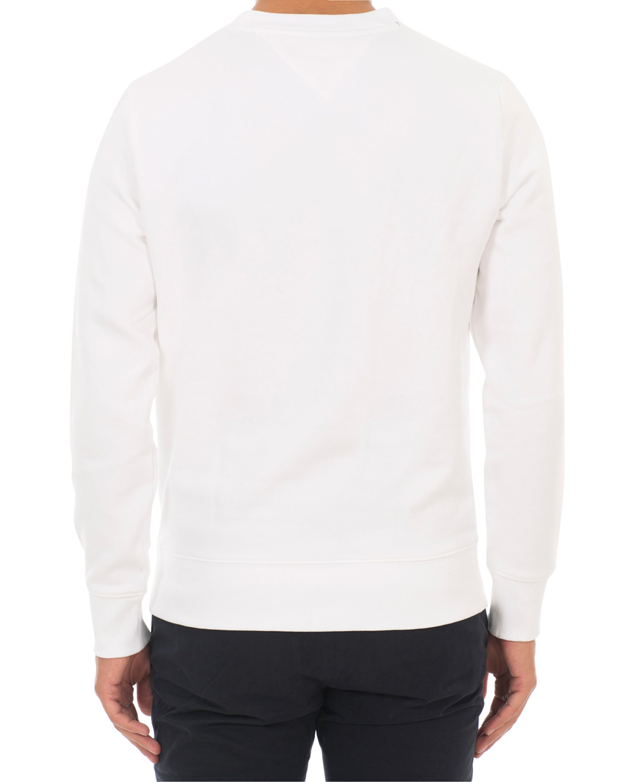 Herre | Trøjer | Tommy Hilfiger | Logo Sweatshirt Bright White