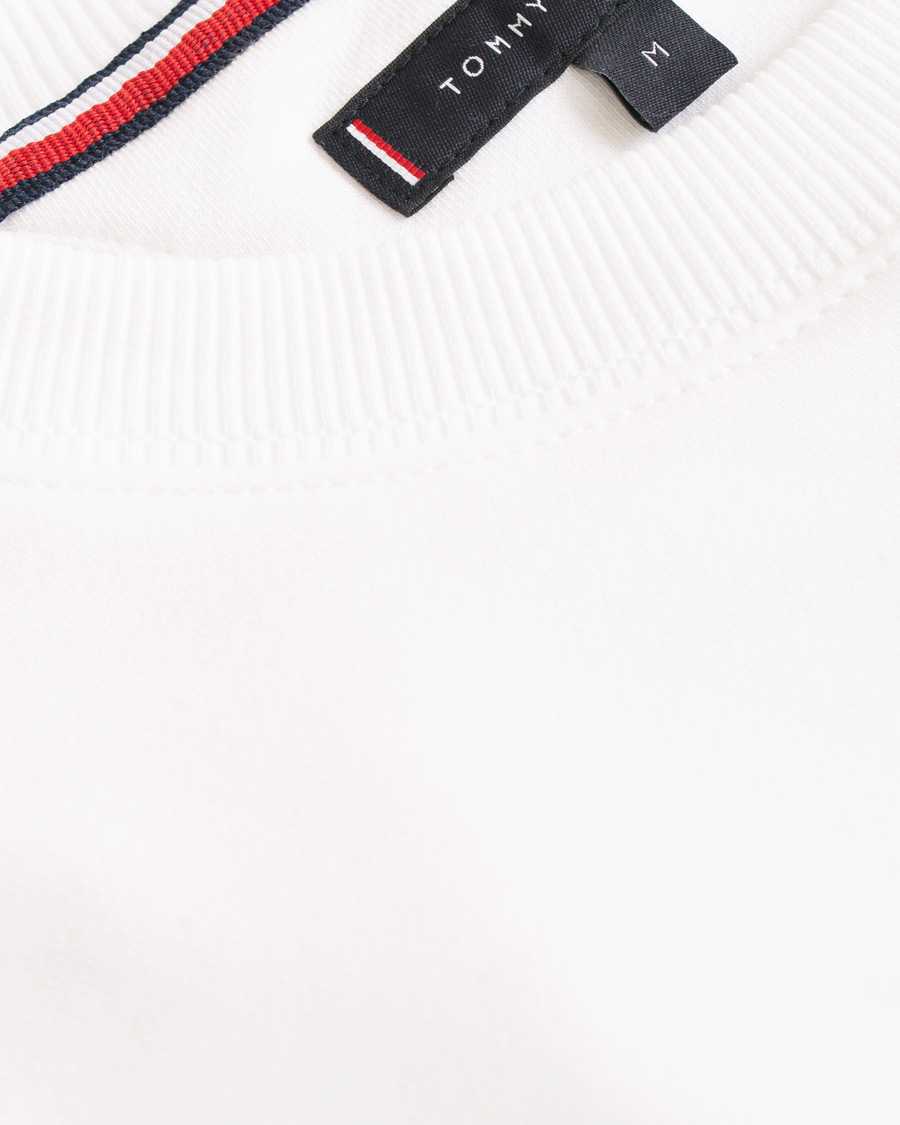 Herre | Trøjer | Tommy Hilfiger | Logo Sweatshirt Bright White