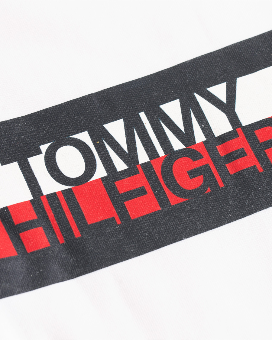 Herre | Trøjer | Tommy Hilfiger | Logo Sweatshirt Bright White