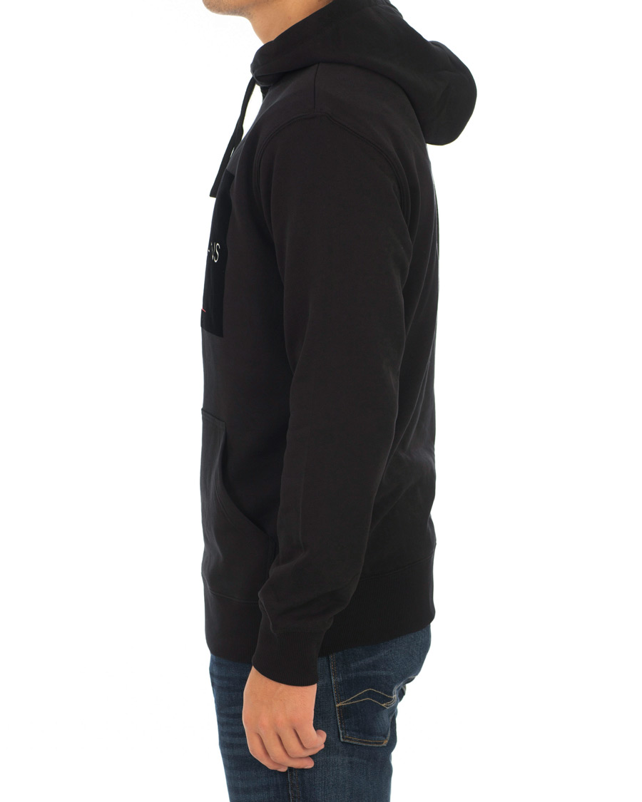 Monogram flock box shop hoodie