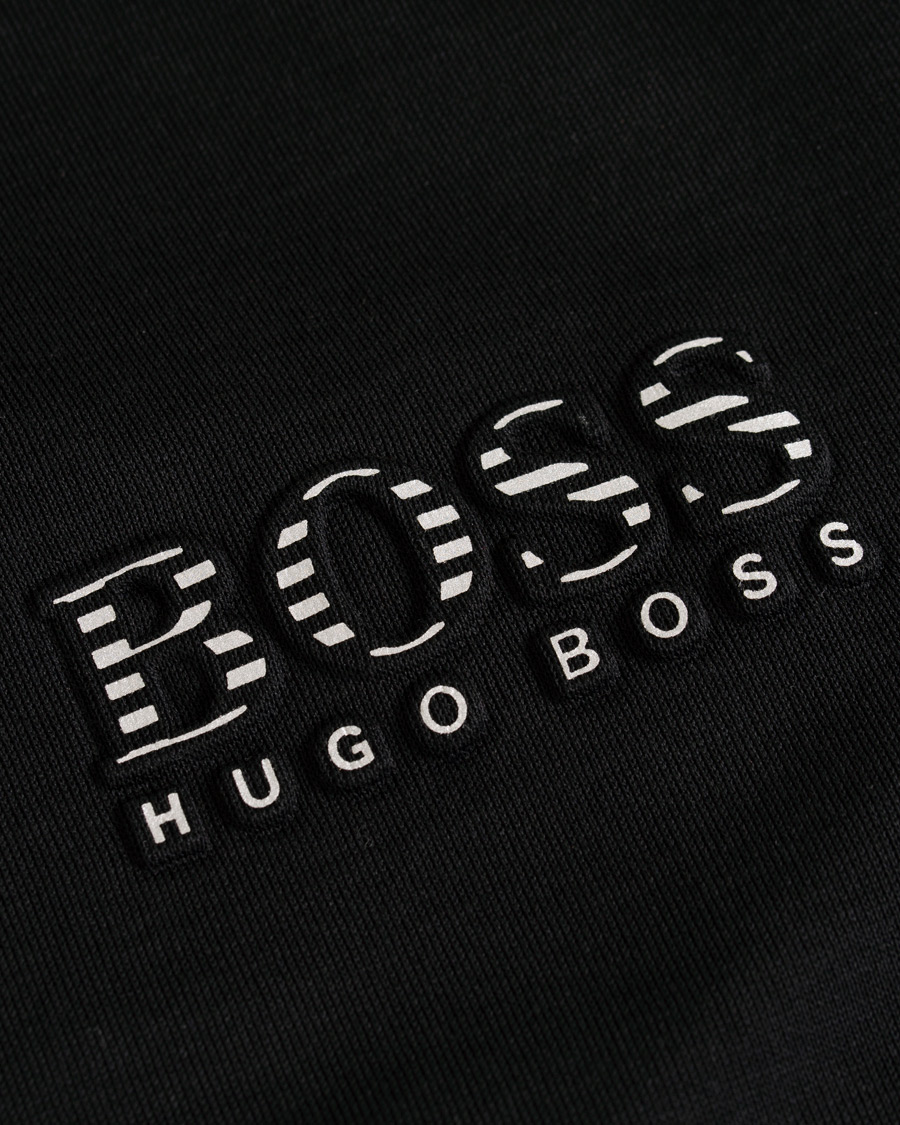 Herre | Trøjer | BOSS GREEN | Boss Athleisure Saggy Full Zip Hoodie Black