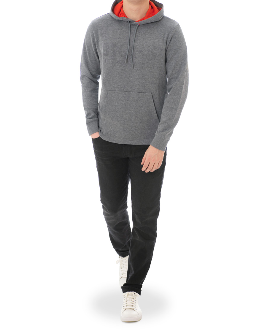 Herre | Trøjer | BOSS GREEN | Boss Athleisure Soody Hoodie Grey
