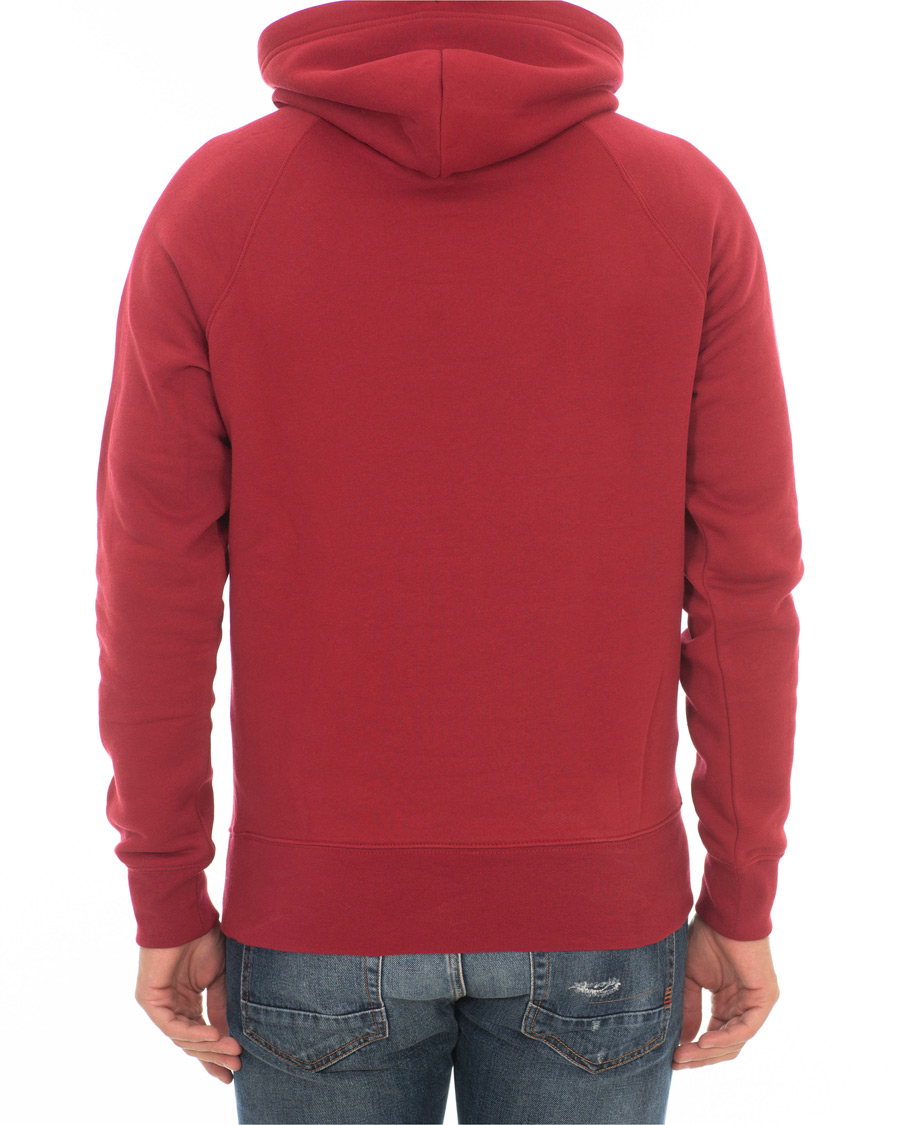 Herre | Trøjer | GANT | Shield Hoodie Mahogany Red