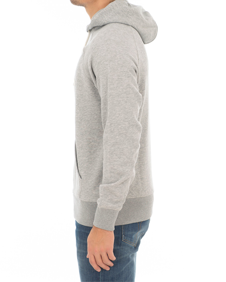Herre | Trøjer | GANT | Logo Hoodie Grey Melange