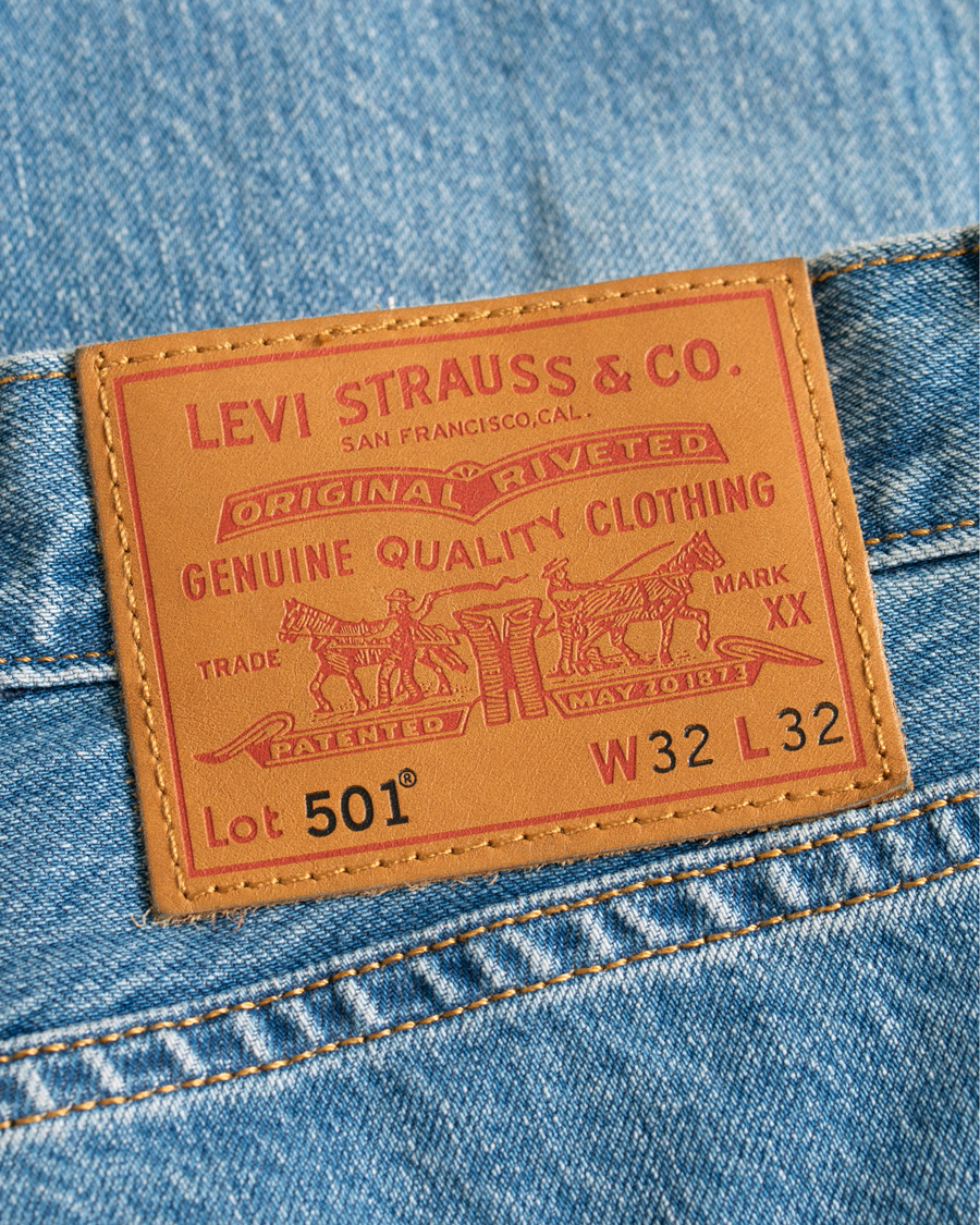 Herre | Jeans | Levi's | 501 Original Fit Stretch Jeans Pipe Light