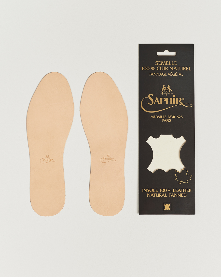 Herre | Skopleje | Saphir Medaille d'Or | Round Leather Insoles