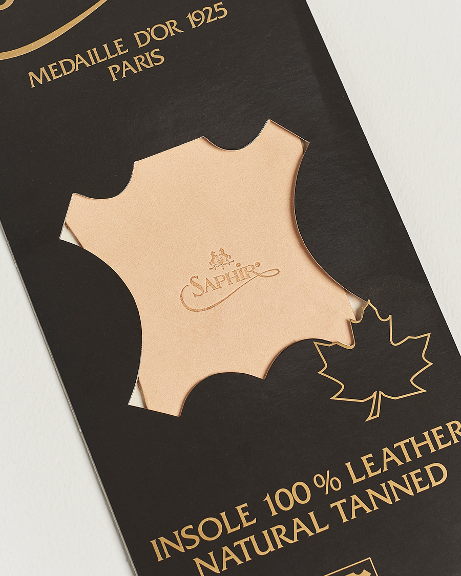 Herre | Skopleje | Saphir Medaille d'Or | Round Leather Insoles