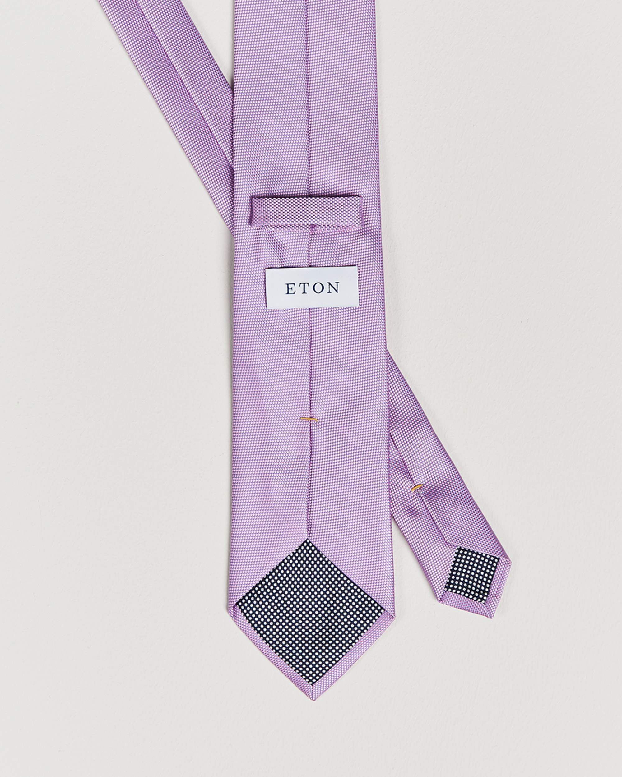 Herre | Eton Silk Basket Weave Tie Pink | Eton | Silk Basket Weave Tie Pink