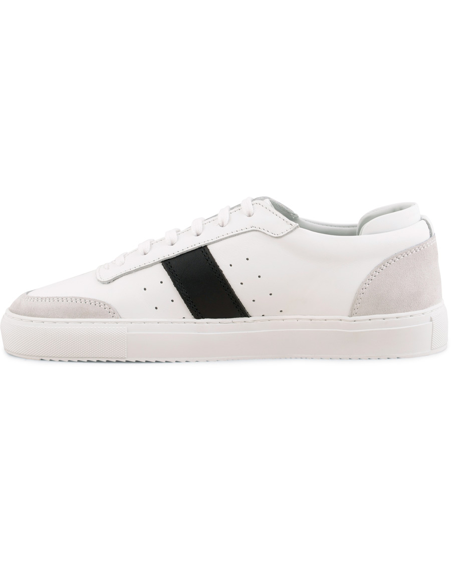 Herre | Axel Arigato Dunk Sneaker White Leather/Black | Axel Arigato | Dunk Sneaker White Leather/Black