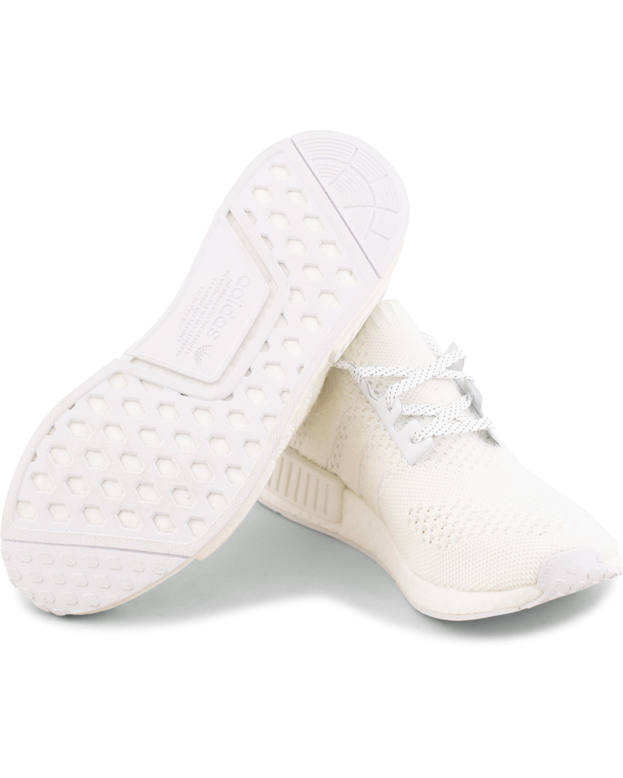 Herre | adidas Originals NMD_R1 Primeknit Running Sneaker White | adidas Originals | NMD_R1 Primeknit Running Sneaker White