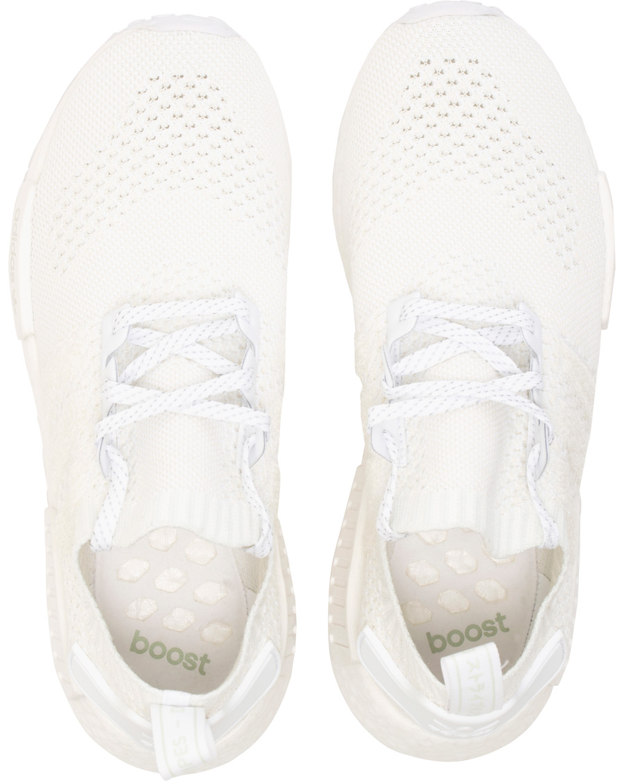 Herre | adidas Originals NMD_R1 Primeknit Running Sneaker White | adidas Originals | NMD_R1 Primeknit Running Sneaker White