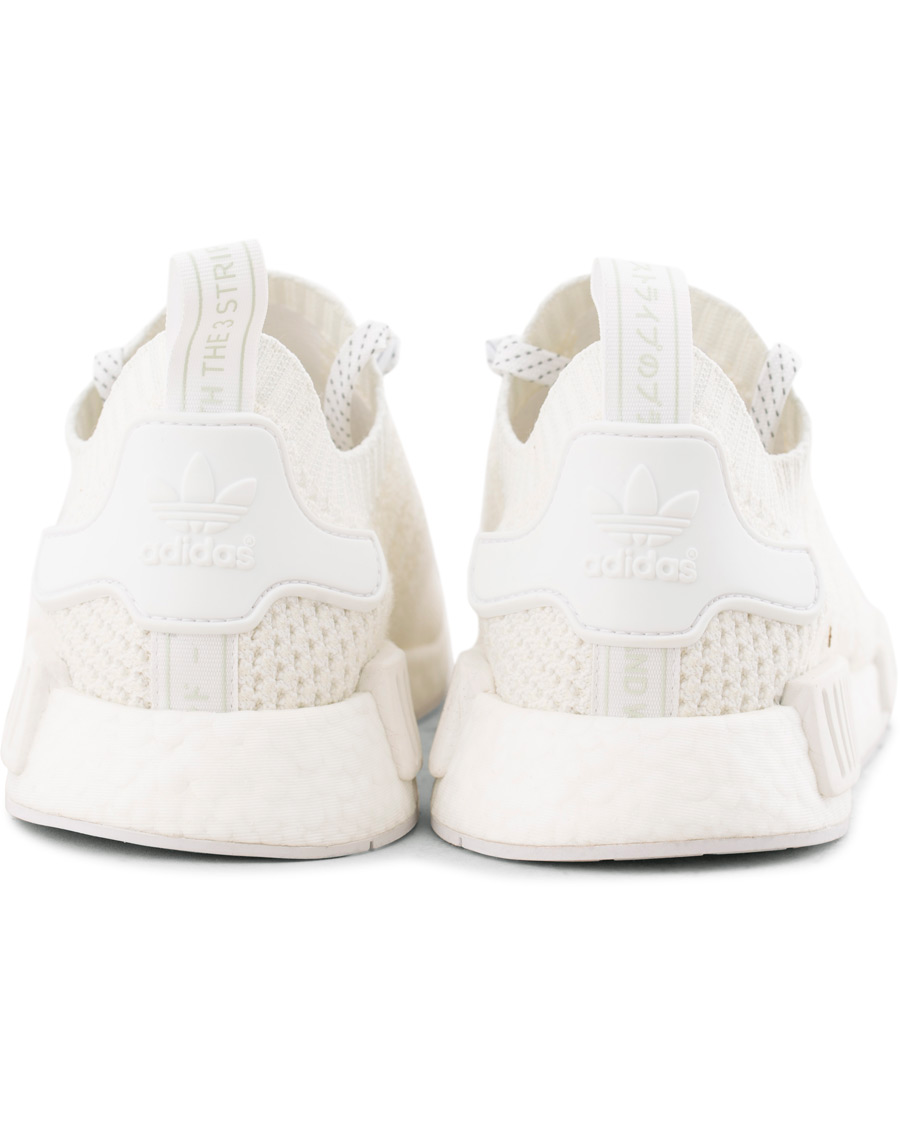 Herre | adidas Originals NMD_R1 Primeknit Running Sneaker White | adidas Originals | NMD_R1 Primeknit Running Sneaker White