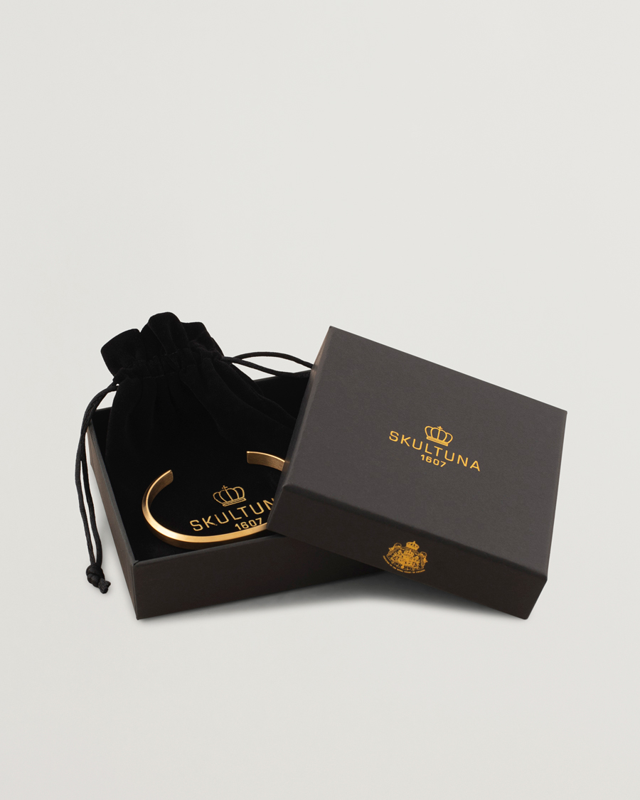 Herre | Skultuna Icon Cuff Matte Gold | Skultuna | Icon Cuff Matte Gold
