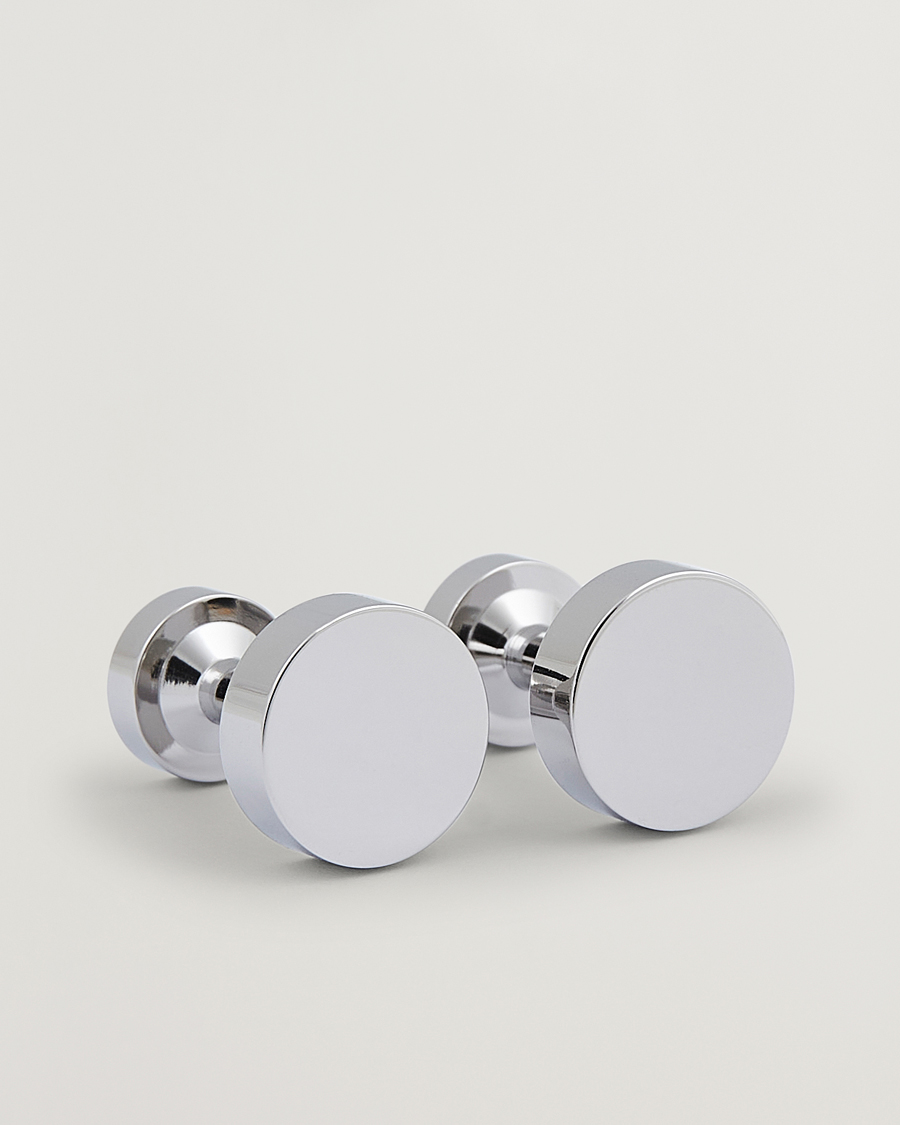 Herre | Manchetknapper | Skultuna | The Icon Cuffs Polished Steel