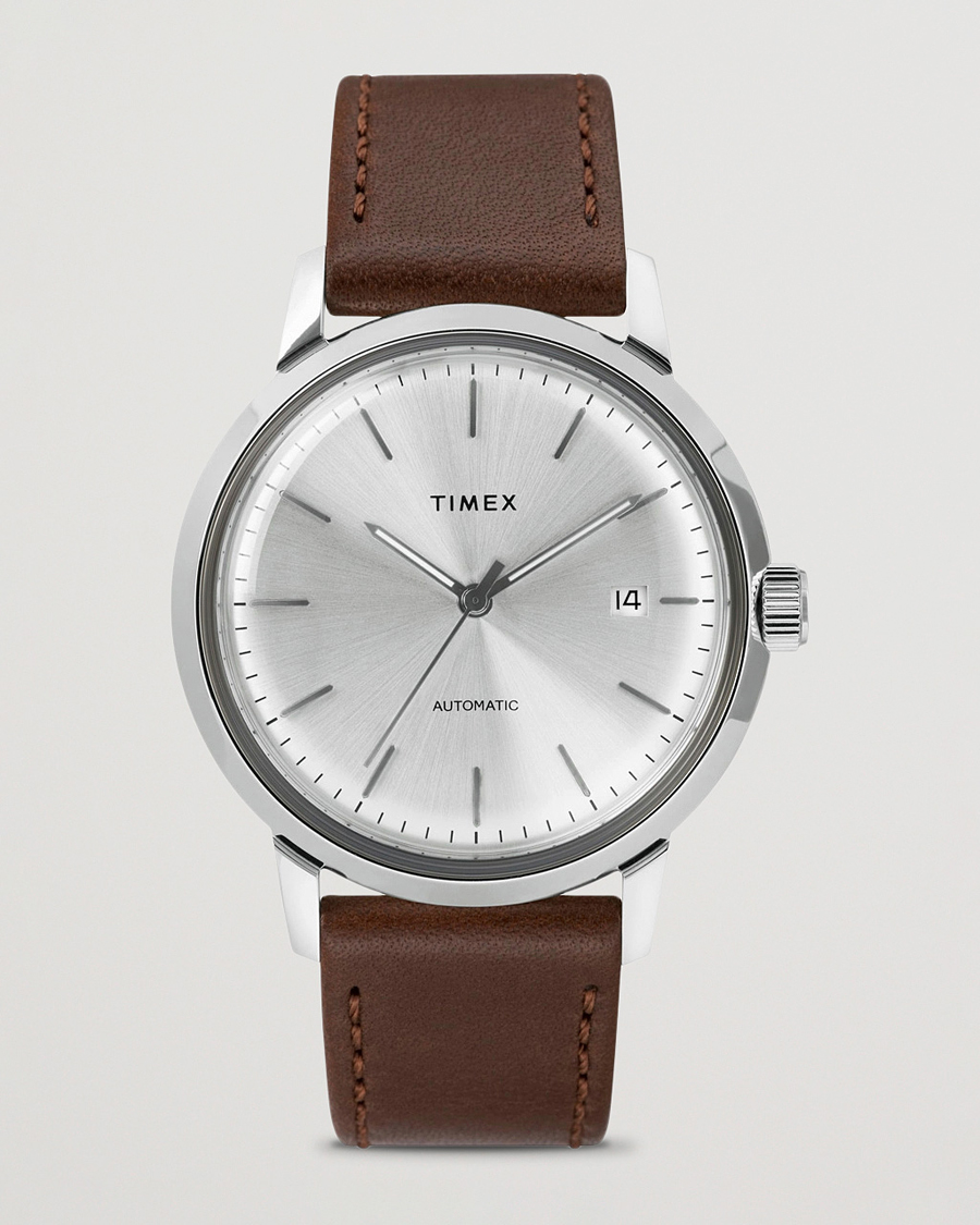 Herre | Timex Marlin Automatic 40mm Silver Dial | Timex | Marlin Automatic 40mm Silver Dial