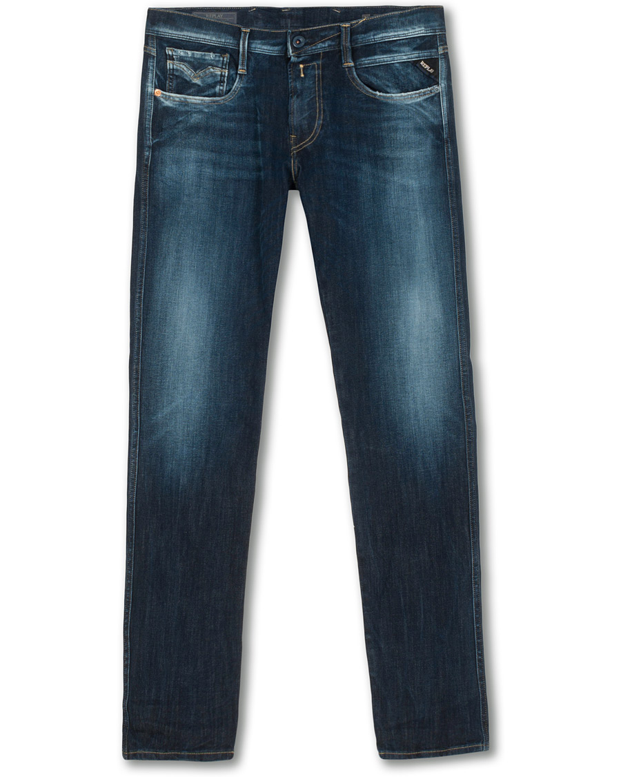 Herre | Jeans | Replay | Anbass Hyperflex Plus Jeans Blue