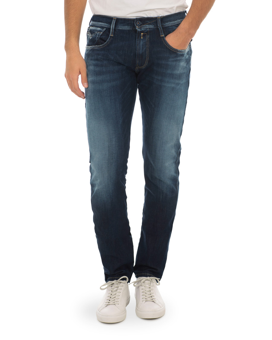Herre | Jeans | Replay | Anbass Hyperflex Plus Jeans Blue