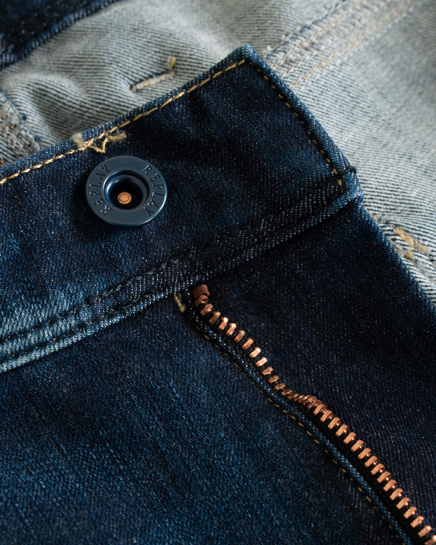 Herre | Jeans | Replay | Anbass Hyperflex Plus Jeans Blue