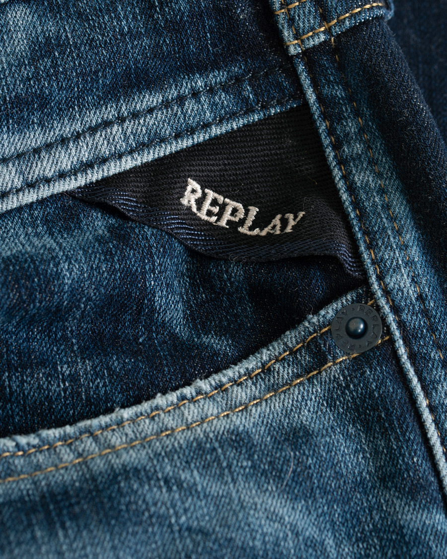 Herre | Jeans | Replay | Anbass Hyperflex Plus Jeans Blue