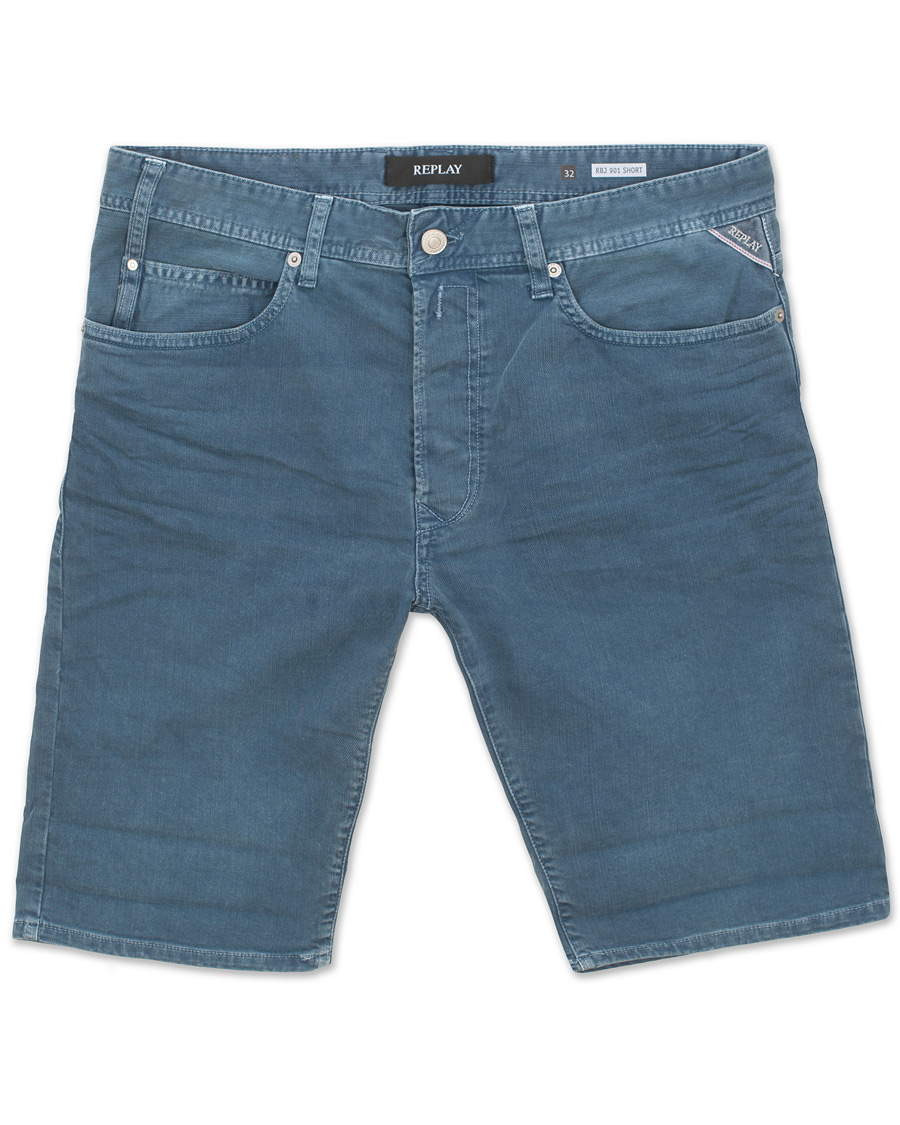 Herre | Shorts | Replay | Anbass Jeanshorts Storm Blue