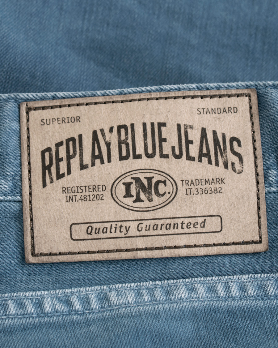 Herre | Shorts | Replay | Anbass Jeanshorts Storm Blue