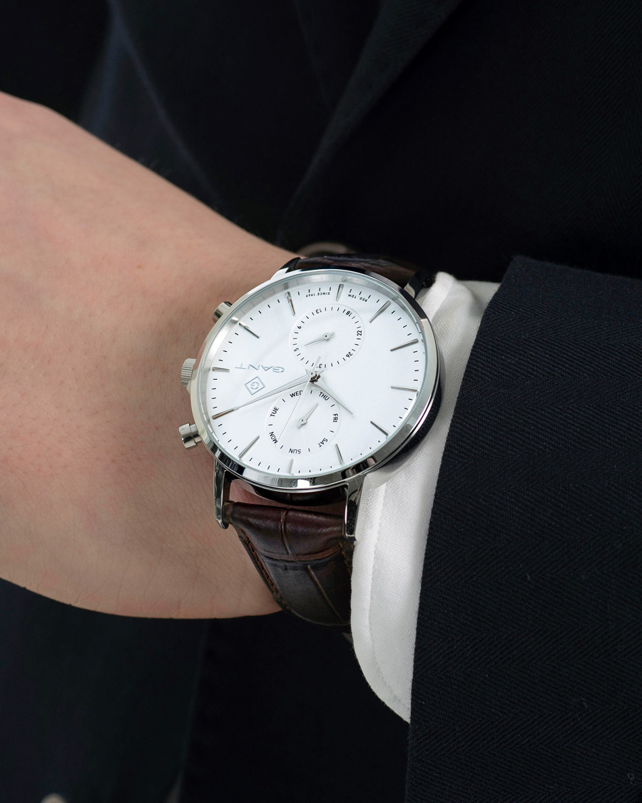 Herre | GANT Park Hill Day Date II Silver | GANT | Park Hill Day Date II Silver