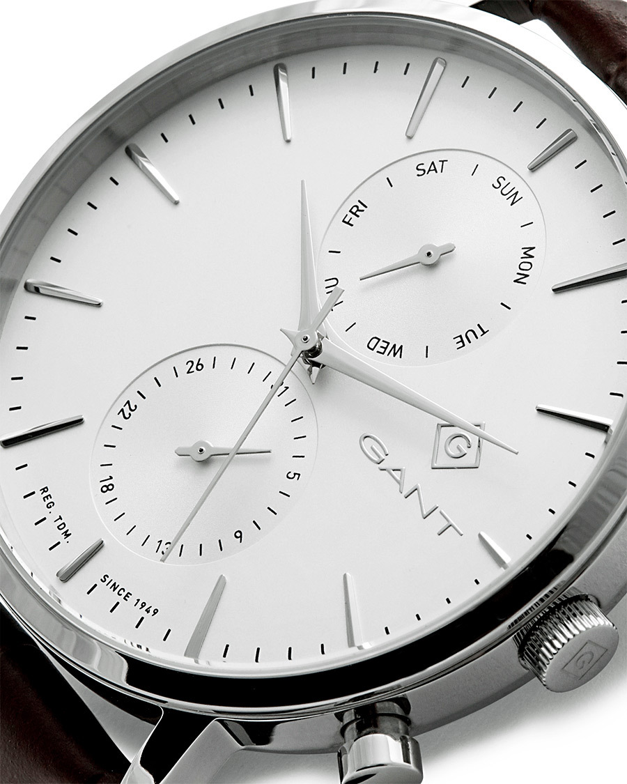 Herre | GANT Park Hill Day Date II Silver | GANT | Park Hill Day Date II Silver