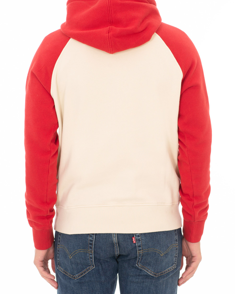 Herre | Trøjer | AMI | Retro Hoodie Red/White