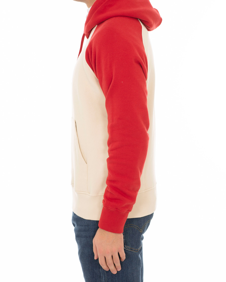 Herre | Trøjer | AMI | Retro Hoodie Red/White