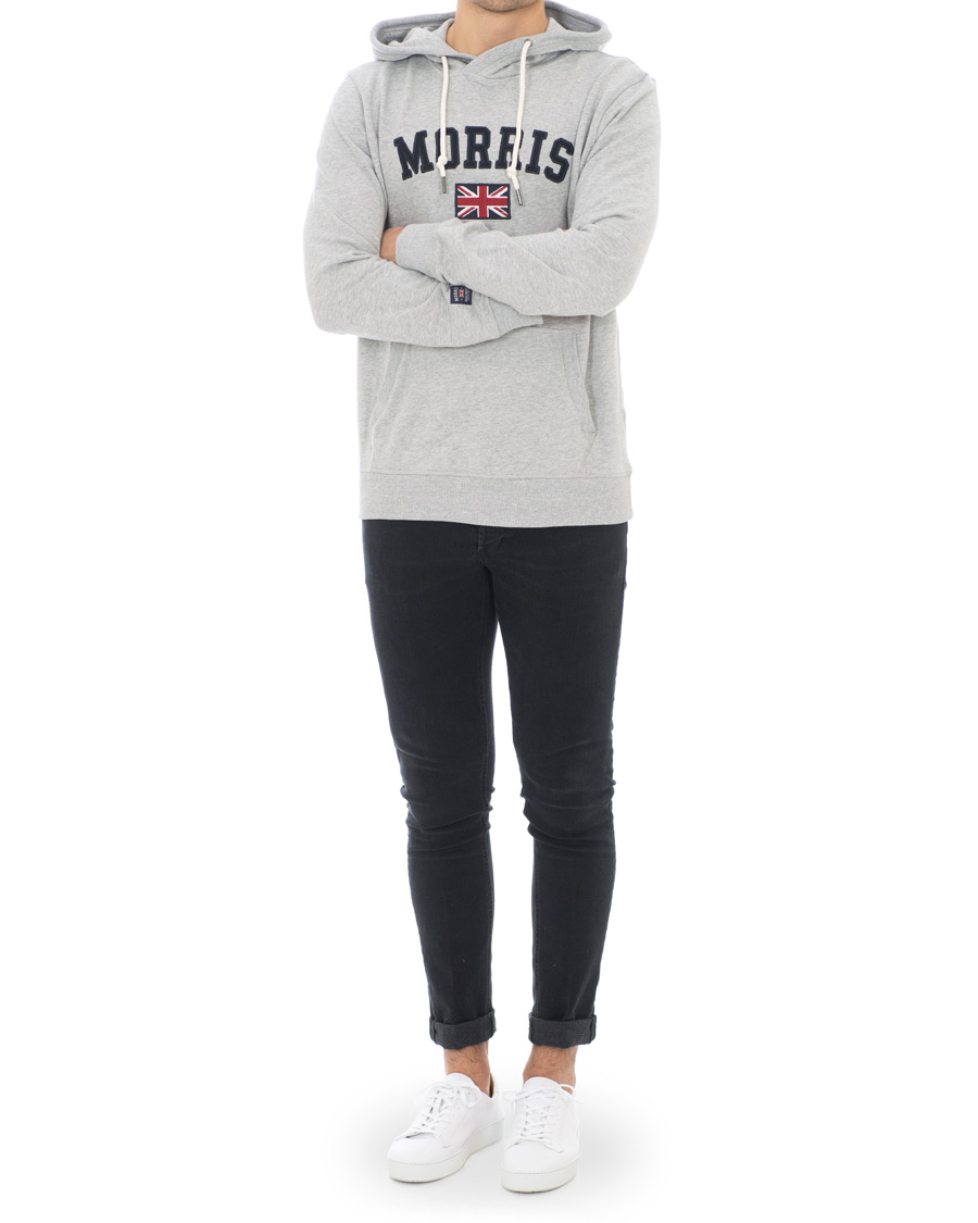Herre | Trøjer | Morris | Brown Hoodie Grey