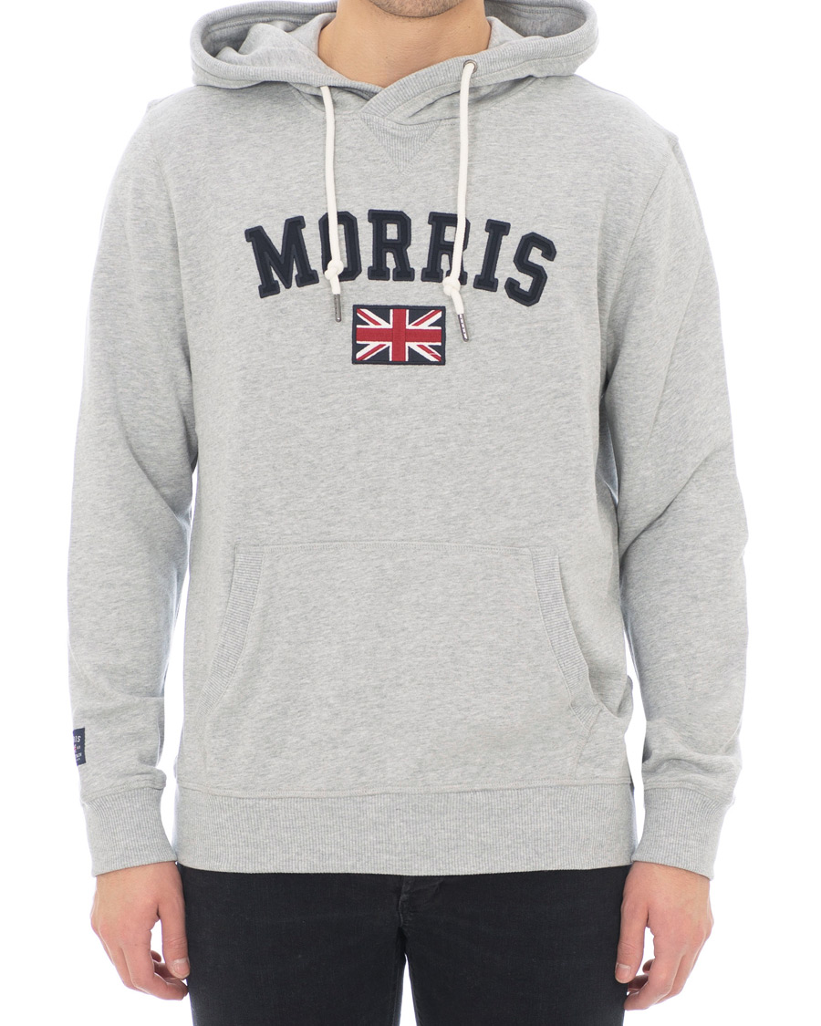 Herre | Trøjer | Morris | Brown Hoodie Grey