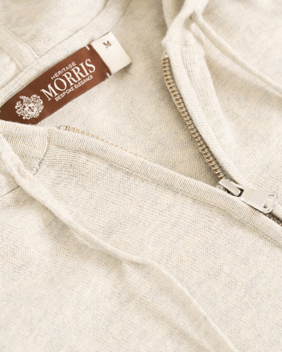 Herre | Trøjer | Morris Heritage | Full Zip Hoodie Grey