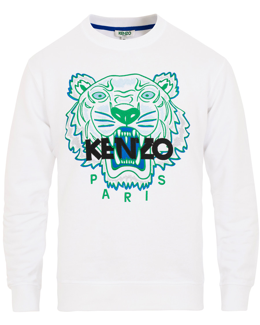 Herre | Trøjer | KENZO | Tiger Classic Sweatshirt White