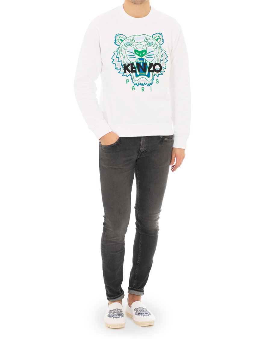 Herre | Trøjer | KENZO | Tiger Classic Sweatshirt White