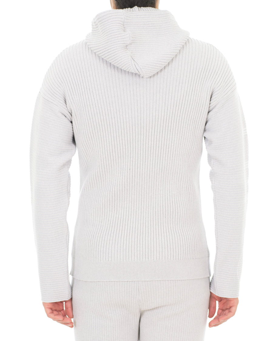 Herre | Trøjer | KENZO | Knitted Hoodie Grey Melange