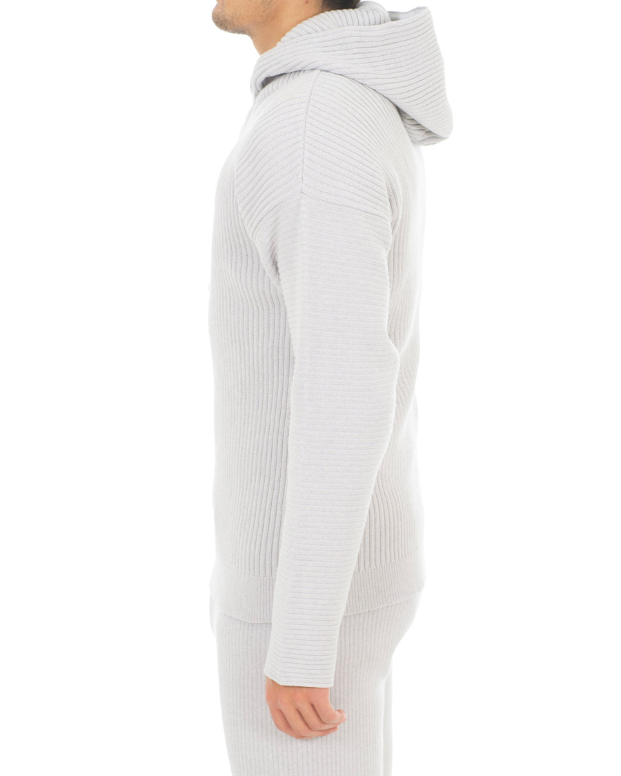Herre | Trøjer | KENZO | Knitted Hoodie Grey Melange